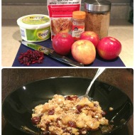 Gluten Free Cranberry Apple Crisp