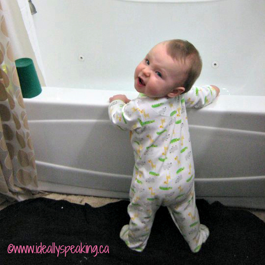 baby bath, overwhelmed, parenting, bath time, million moments of joy