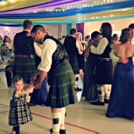 #WordlessWednesday with linky: A scottish themed wedding.