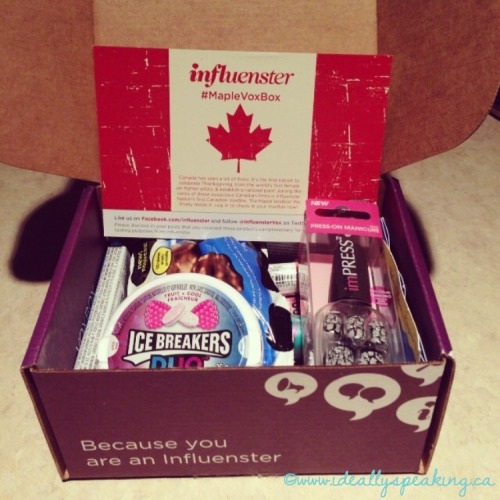 Canadian VoxBox with Influenster