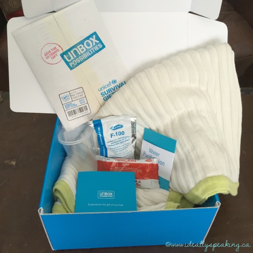 UnBox Possibilities with Survival Gift Ideas from Unicef